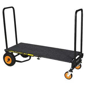 RocknRoller R6RT R6 500lb Capacity DJ PA Equipment Transport Cart+Plywood Deck
