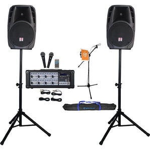 Rockville Dual 12"  Android/iphone/ipad/Laptop/TV Youtube Karaoke Machine/System