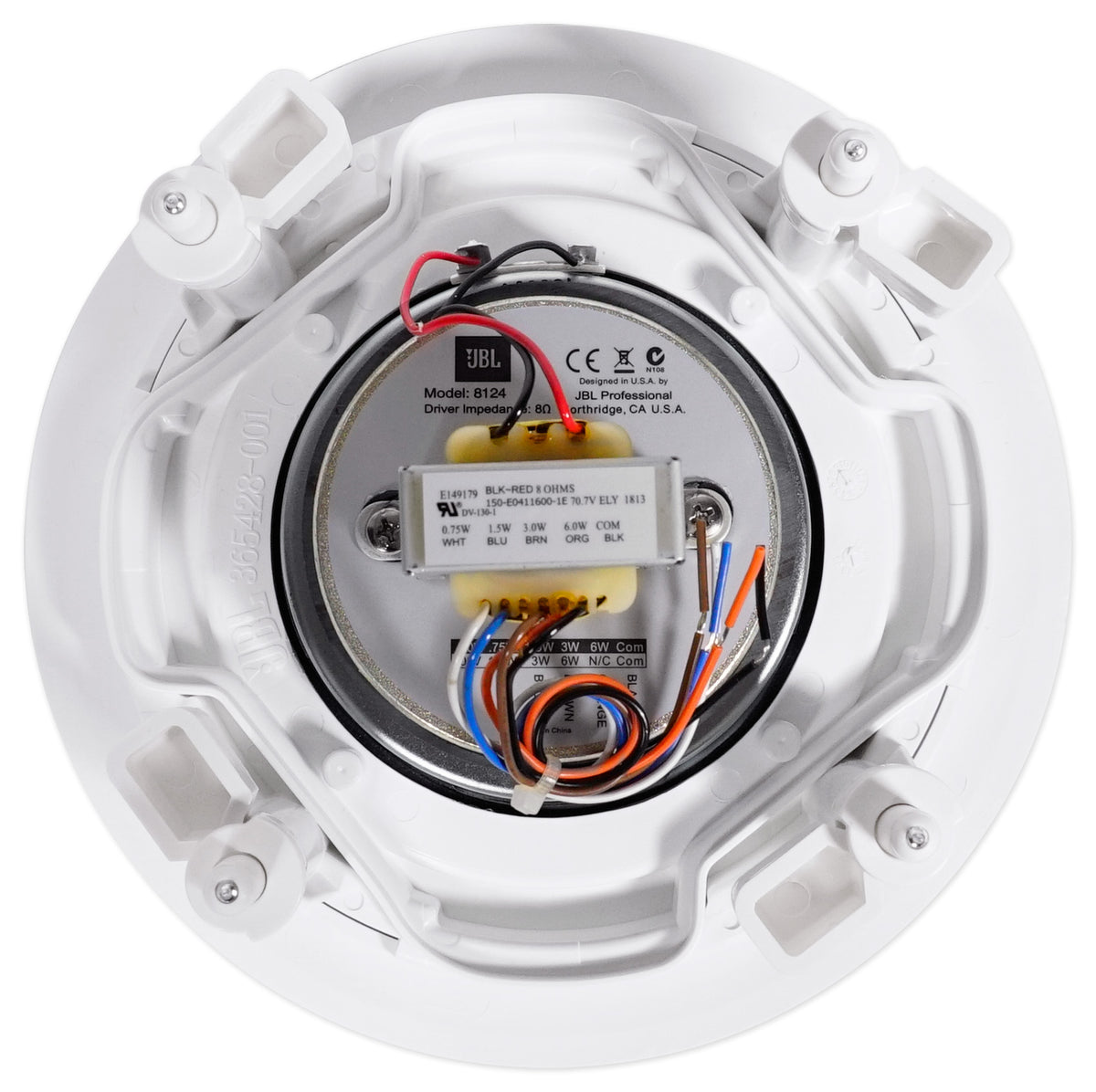 VMA260 8-Input Amplifier + (8) JBL 8124 4" Ceiling Speakers
