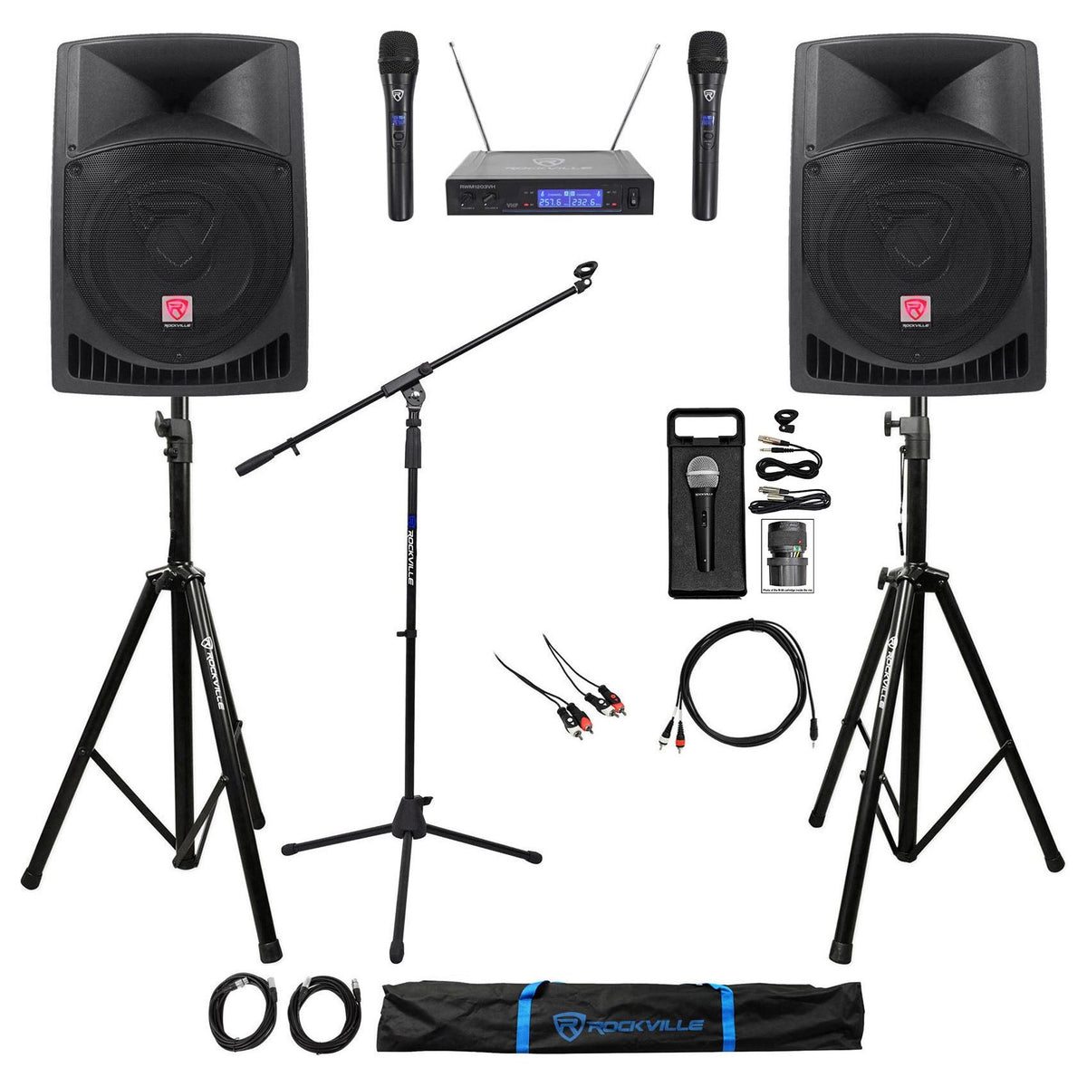 iPad/iPhone/Android/Laptop/TV Youtube Karaoke Machine/System+(3) Mics