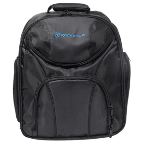 Rockville Travel Case Backpack Bag For Peavey PV8 Mixer