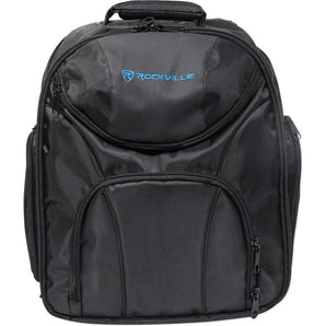 Rockville Case Backpack Bag For Reloop Mixage Interface Edition DJ Controller