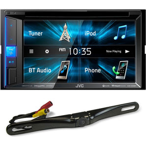 JVC KW-V250BT Car DVD CD Receiver 6.2" Monitor w/Bluetooth/13-Band EQ+Backup Cam