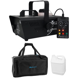 Chauvet DJ H1200 Hurricane 1200 Fog Machine W/Remote Timer+Waterproof Carry Bag