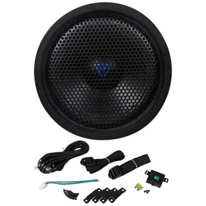 Rockville RTB12A 12" 600w Powered Subwoofer Bass Tube + Bass Remote