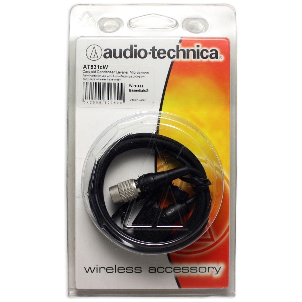 Audio Technica AT831CW Clip-On Lavalier Microphone
