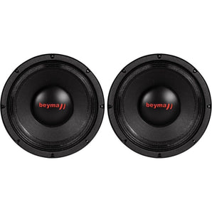 2 Beyma PRO10MI PRO 10MI 10" Mid-Bass / Mid-Range Car Stereo Speakers