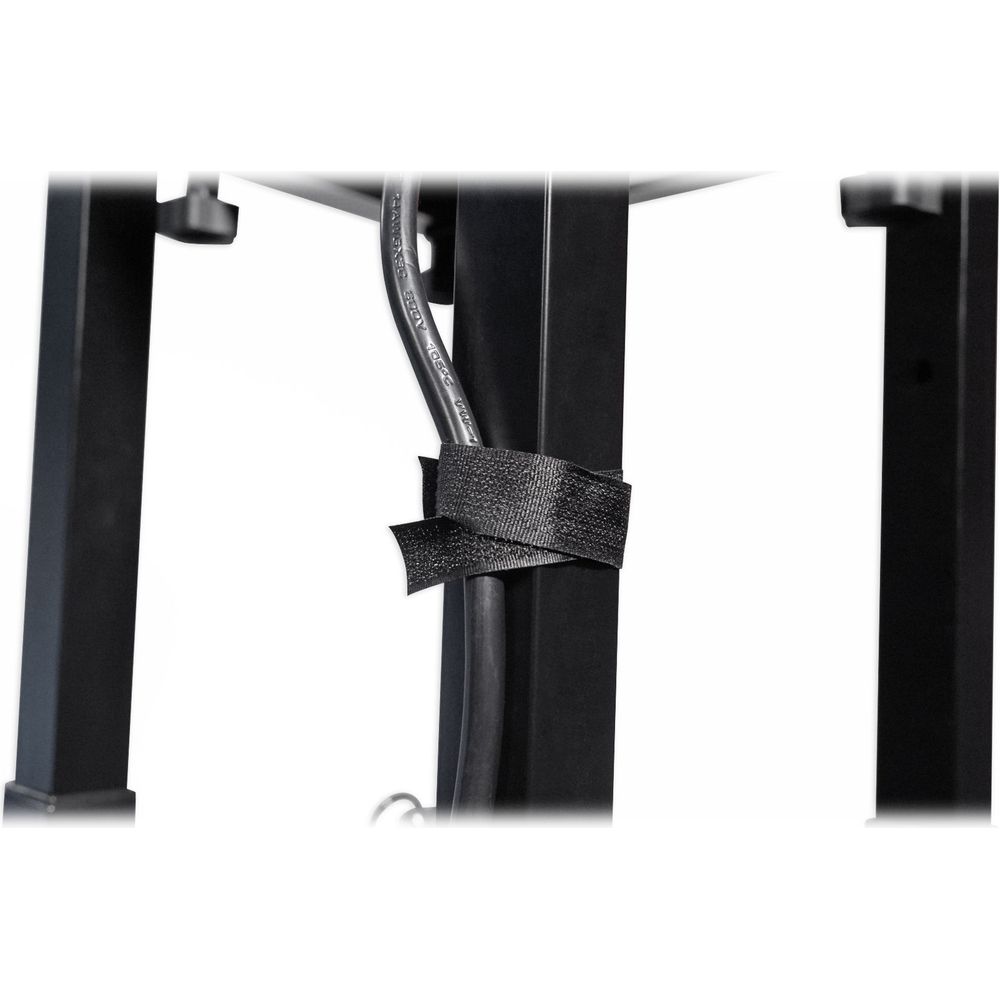 (2) RTP82B 8 ft Adjustable Totem Style DJ Speaker Stands+Facade Booth