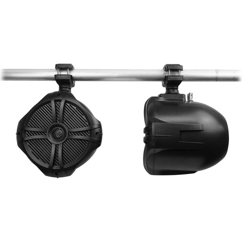 8" Swivel Tower Speakers+Front Speaker Upgrade For 1987-1995 JEEP WRANGLER YJ
