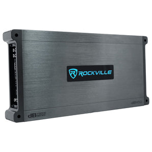 Rockville DBM50 4000 Watt/980w RMS 5 Channel Marine/Boat Amplifier Amp+Mic