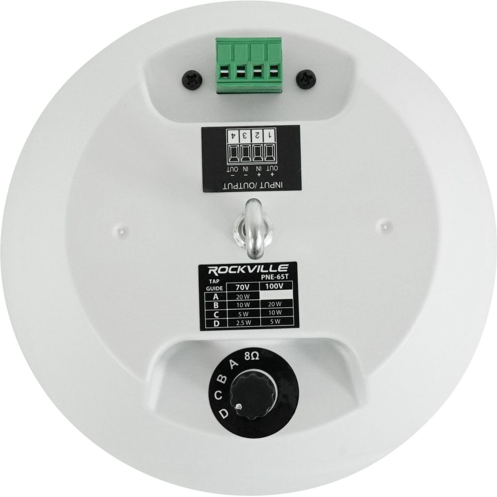 6-Zone Amplifier Amp+5) White Pendant Speakers For Restaurant/Bar/Cafe