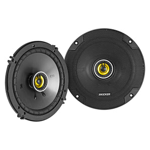 (2) Kicker 46CSC654 6.5"+(2) Kicker 46CSC54 CS5 5.25" Car Audio Speakers+Rockmat