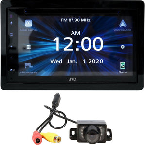 JVC KW-V660BT Car Monitor DVD Receiver w/Apple Carplay/Bluetooth/Android+Camera