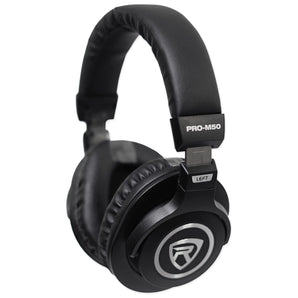 Soundcraft 4-Person Podcast Podcasting Recording Kit Mics+Headphones+Desk Stands