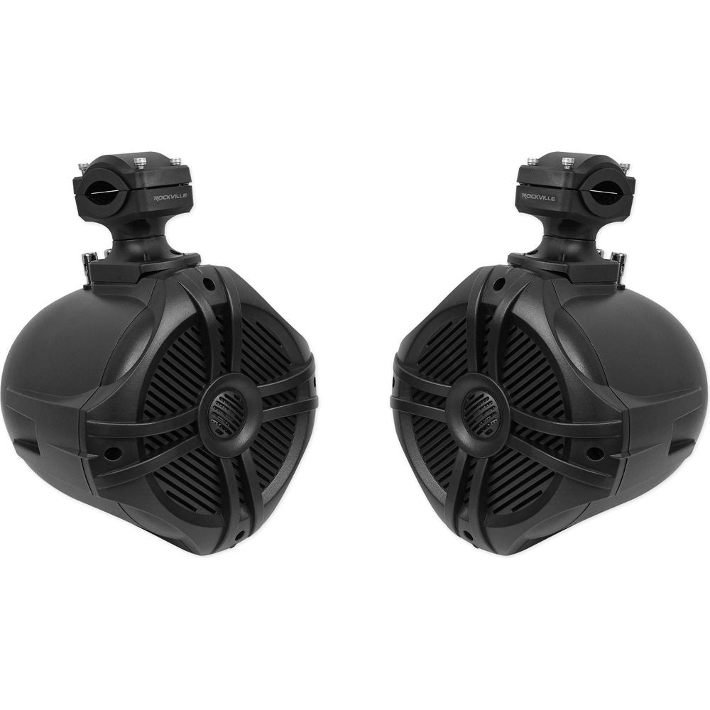 6.5" 250w Rollbar Roll Cage Tower Speakers+MTX 2-Ch. Amp for Can-Am Maverick
