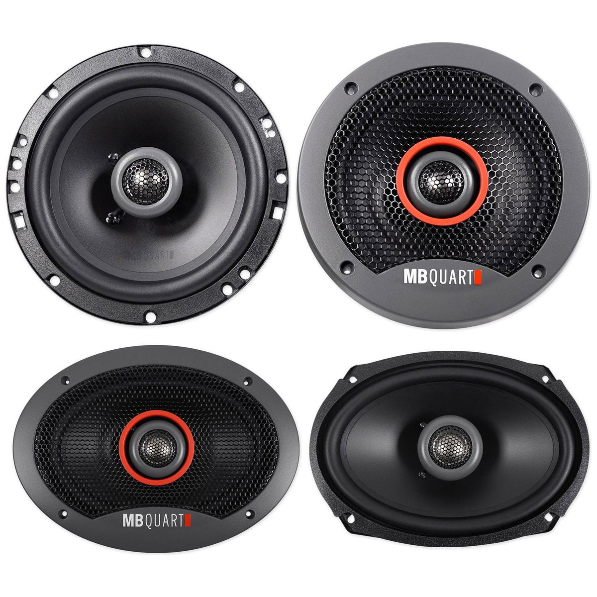 Front+Rear Speaker Replacement For 2005-2007 INFINITI G35