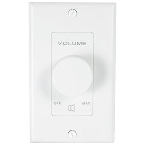 Rockville VOL850 8 Ohm 50w x2  Wall Stereo Volume Controller 12 Step Rotary Knob