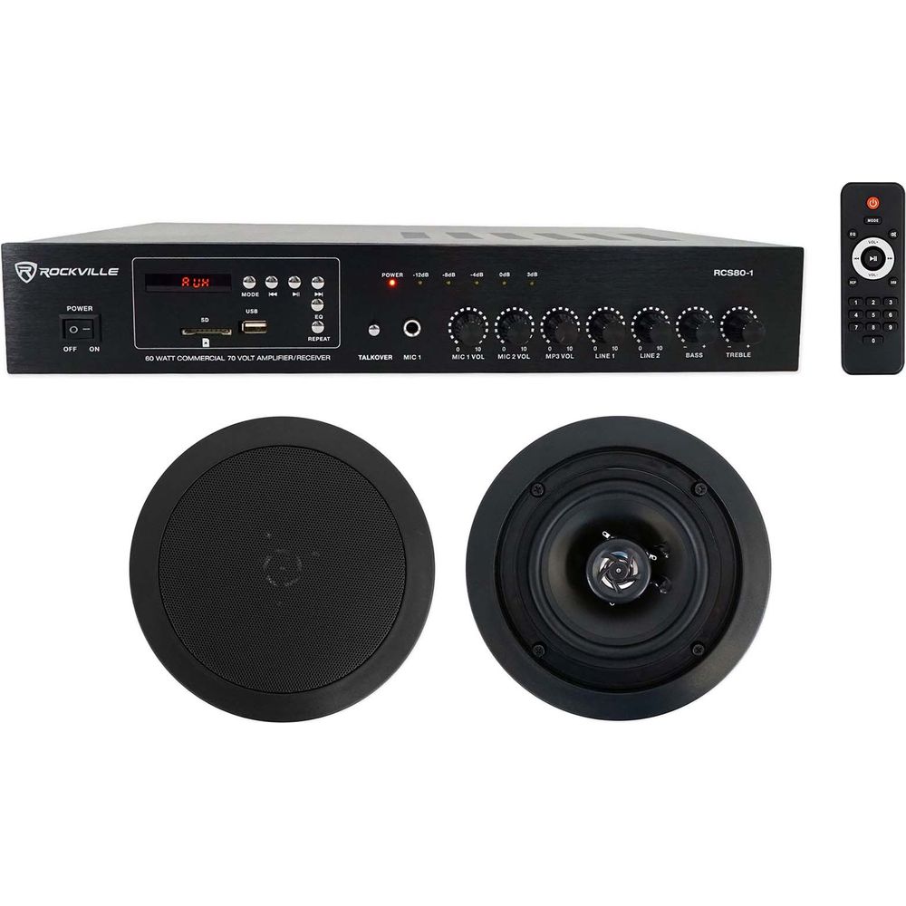 RCS80-1 + CC525T Black 2-Pack
