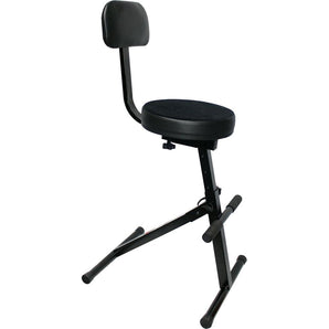 ProX X-GIGCHAIR Portable Chair DJ/Guitar/Drum/Keyboard Padded Throne/Chair