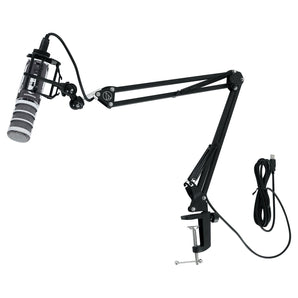 Samson Satellite USB/iOS Recording Computer Microphone+Audio Technica Boom Arm
