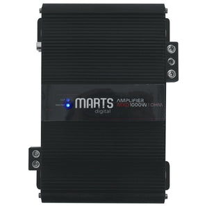Marts Digital MXD 1000 1 OHM 1000w RMS Mono Car Amplifier Class D Amp+Bass Knob