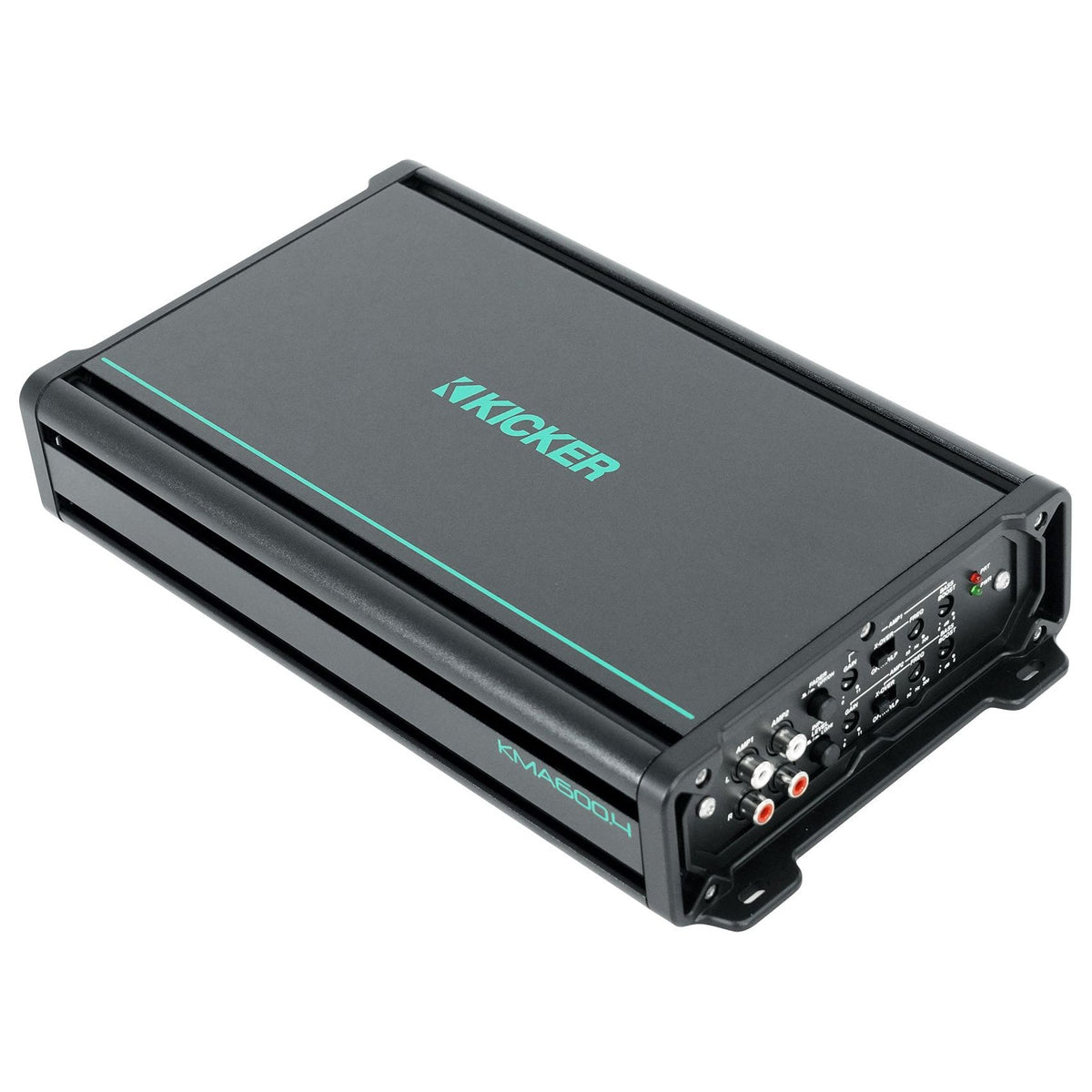 KICKER 48KMA6004 600 Watt 4-Channel Marine Amplifier Boat Amp KMA600.4