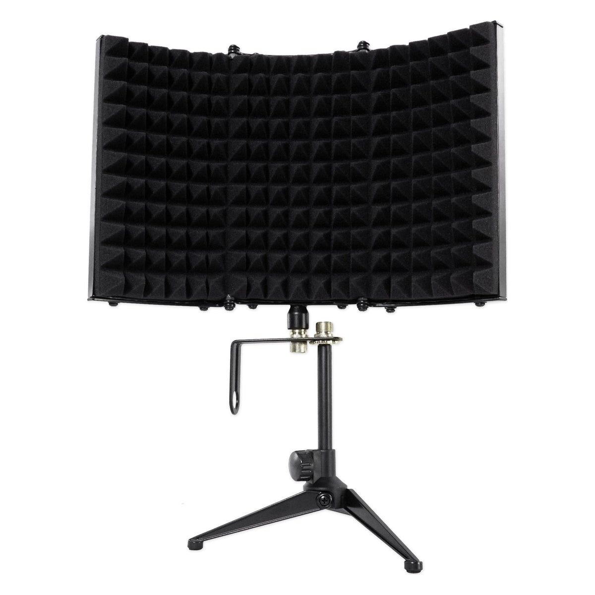 (2) DPM5W 5.25" 300W Studio Monitors + Stands + Headphones + Mic + Shield