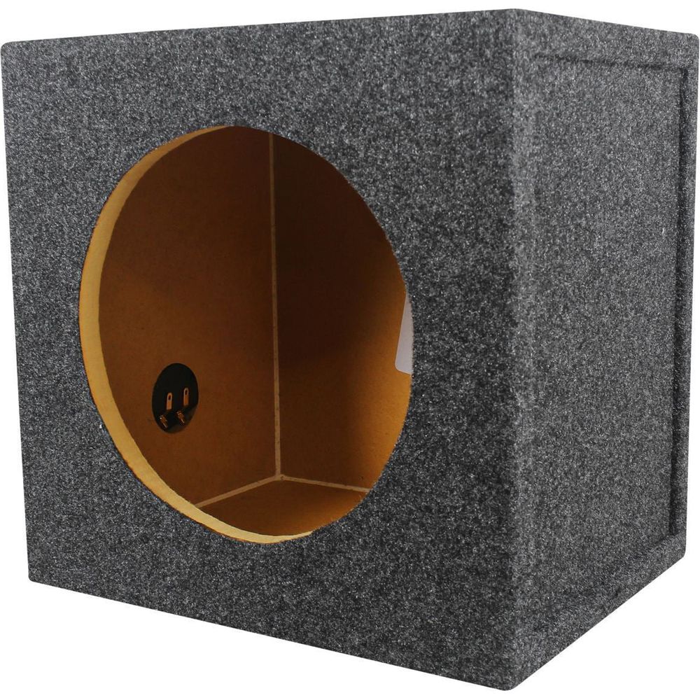 Rockville K5 W10K5S2 10" 1200w Subwoofer+Sealed Sub Box+Mono Amplifier+Amp Kit