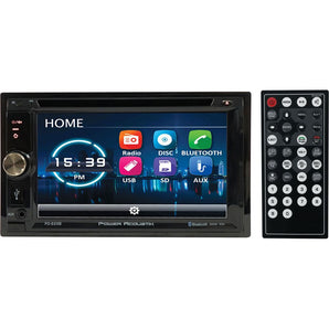 Power Acoustik PD-625B 6.2" Car Monitor DVD/CD Receiver w/Bluetooth/USB/AUX