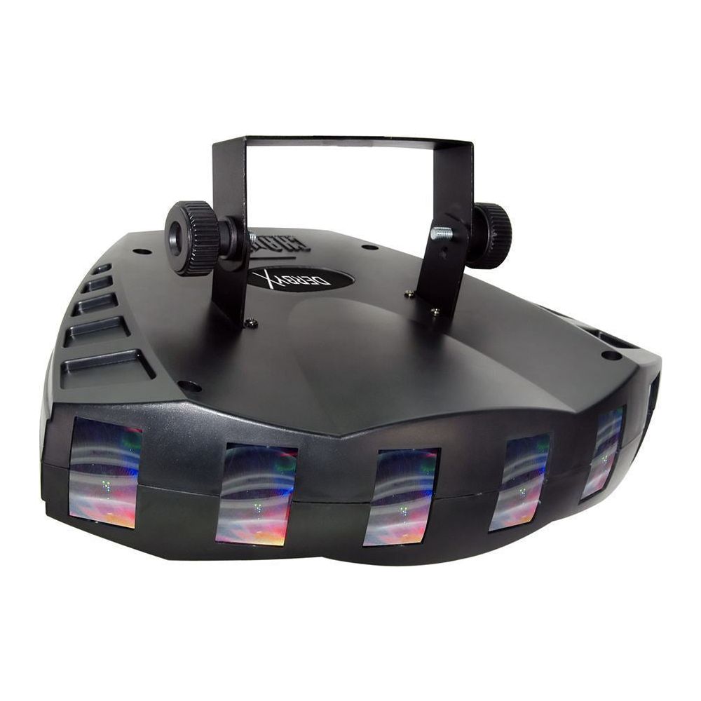 DERBY X DMX-512 Multi Colored LED Derby Club Light +Strobe Light