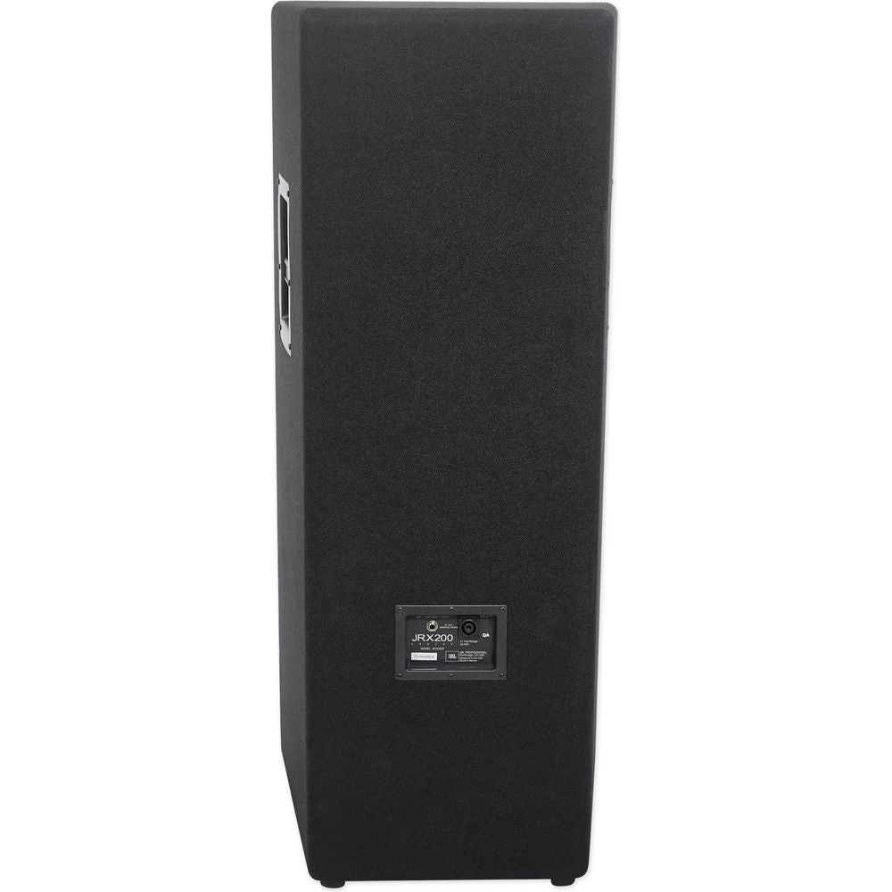 JRX225 Dual 15" PA Speakers with Crown XLS1502 Amplifier and Cables