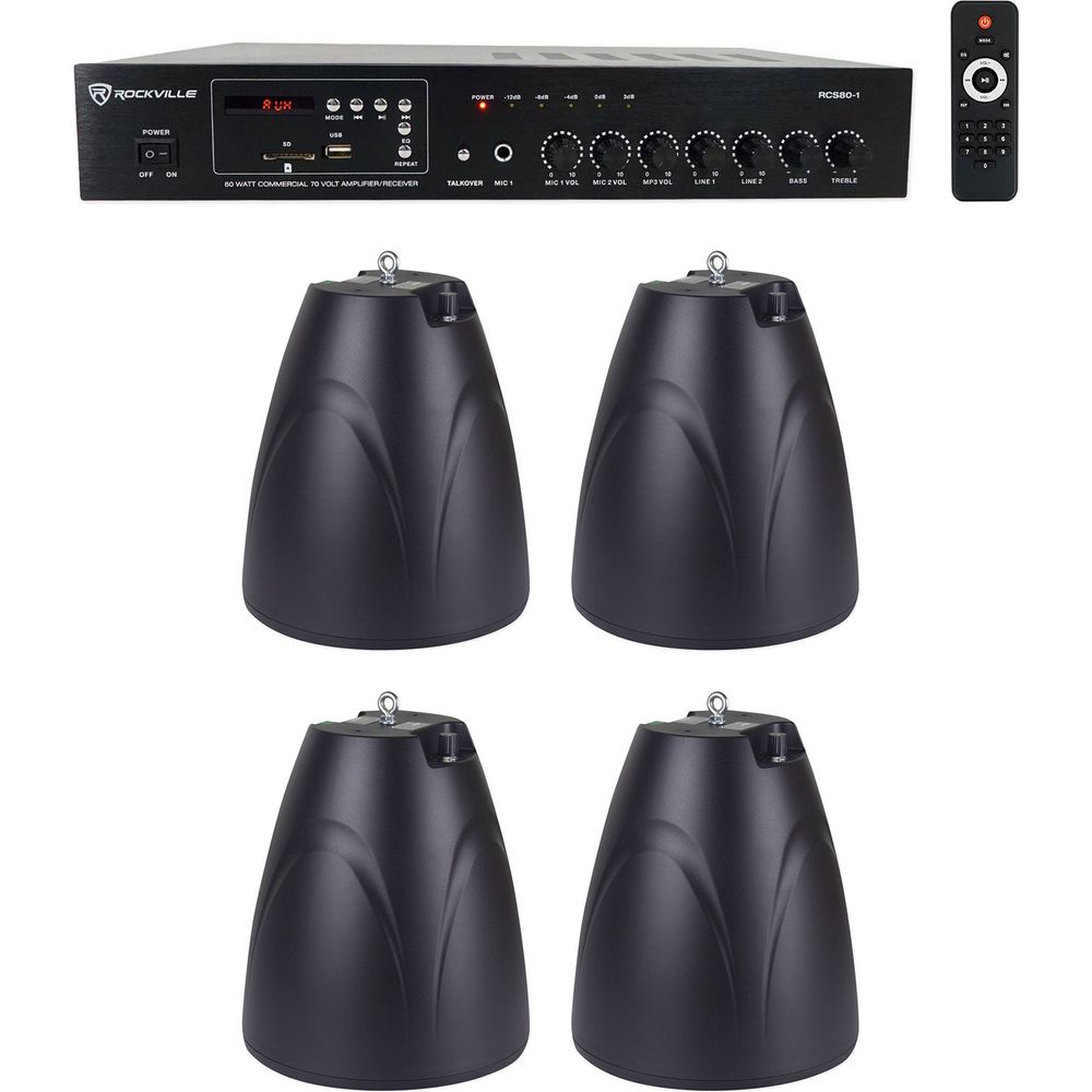 RCS80-1 + PEN-65T Black 4-Pack