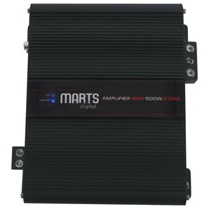 Marts Digital MXD 1500 2 OHM 1500w RMS Mono Car Amplifier Class D Amp+Bass Knob