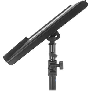 Rockville RLS67 Laptop/Tablet Tripod Stand w/ Tilt +Grip Surface For Karaoke