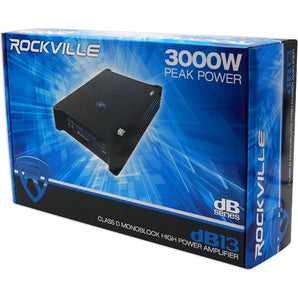 (2) Polk Audio DB1242SVC 12” 2220w Car Audio Subwoofers+Mono Amplifier+Amp Kit