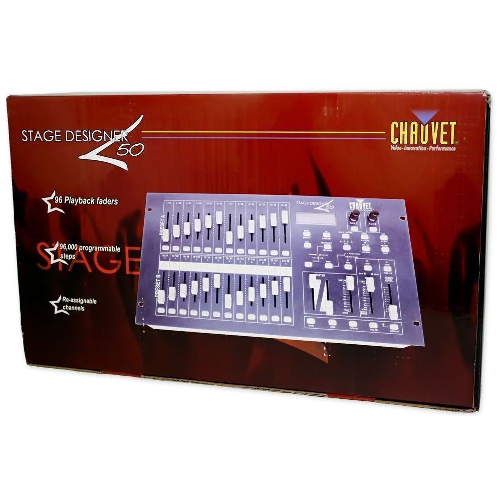 STAGE DESIGNER 50 Controller with RockShip Bluetooth Speaker