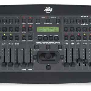 American DJ ADJ DMXOPERATOR PRO 136-Channel DMX Lighting Controller+Light+Cable