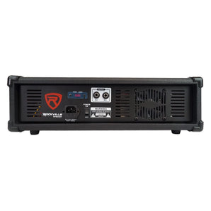 Rockville RPM45BT 1800w Powered 4 Channel Mixer/Amplifier w Bluetooth/EQ/Effects