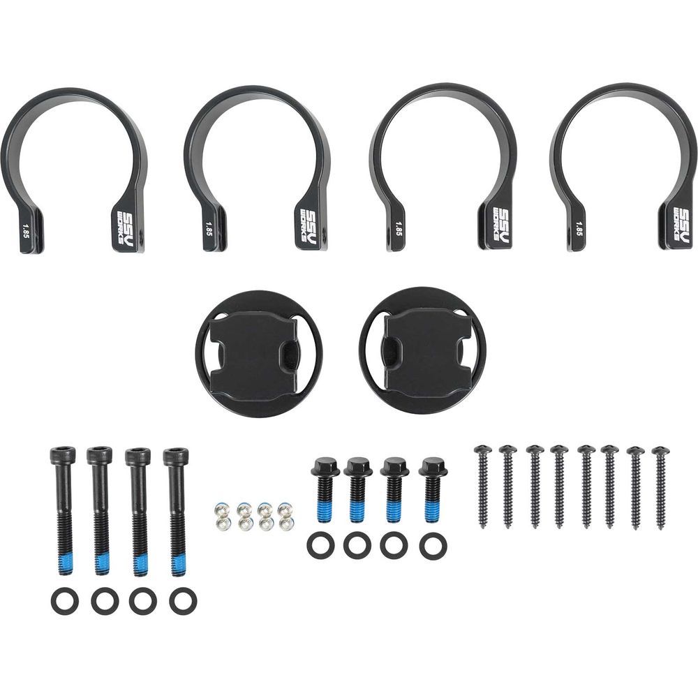 8" Speaker Swivel Cage Pods w/ 1.75" Clamps