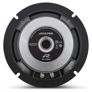 Pair Alpine R2-S65 6.5" 2-Way+R2-S652 High-Resolution Component Car Speakers