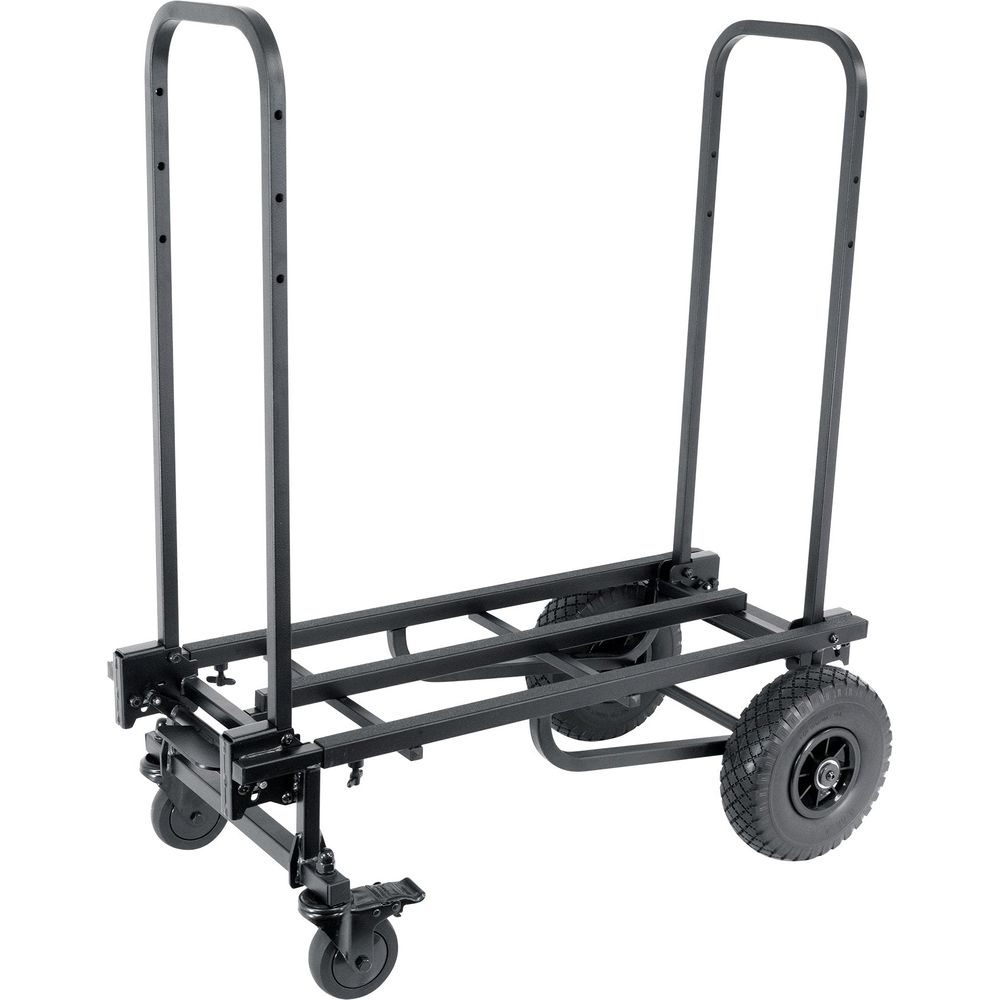 (2) SRT215 1600W 15in PA Speaker Bundle with Transport Cart & 3 Mics