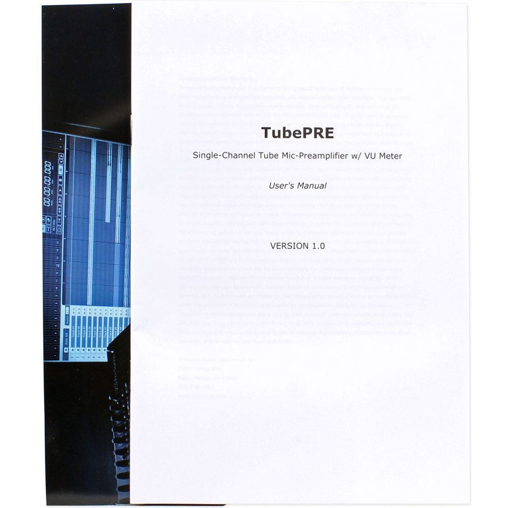 TubePre V2 Vacuum Tube Preamp with PRO-M50 Studio Headphones