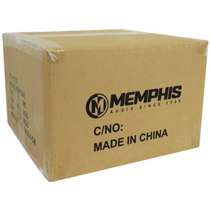 Memphis Audio MJP1244 12" 750 Watt RMS MOJO Subwoofer+Mono Amplifier+Amp Kit