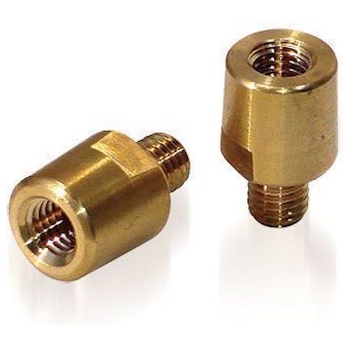 XS Power 575 M10 Brass Bolts for 551 I-Bar Bus-Bar Battery Post Terminal Adapter