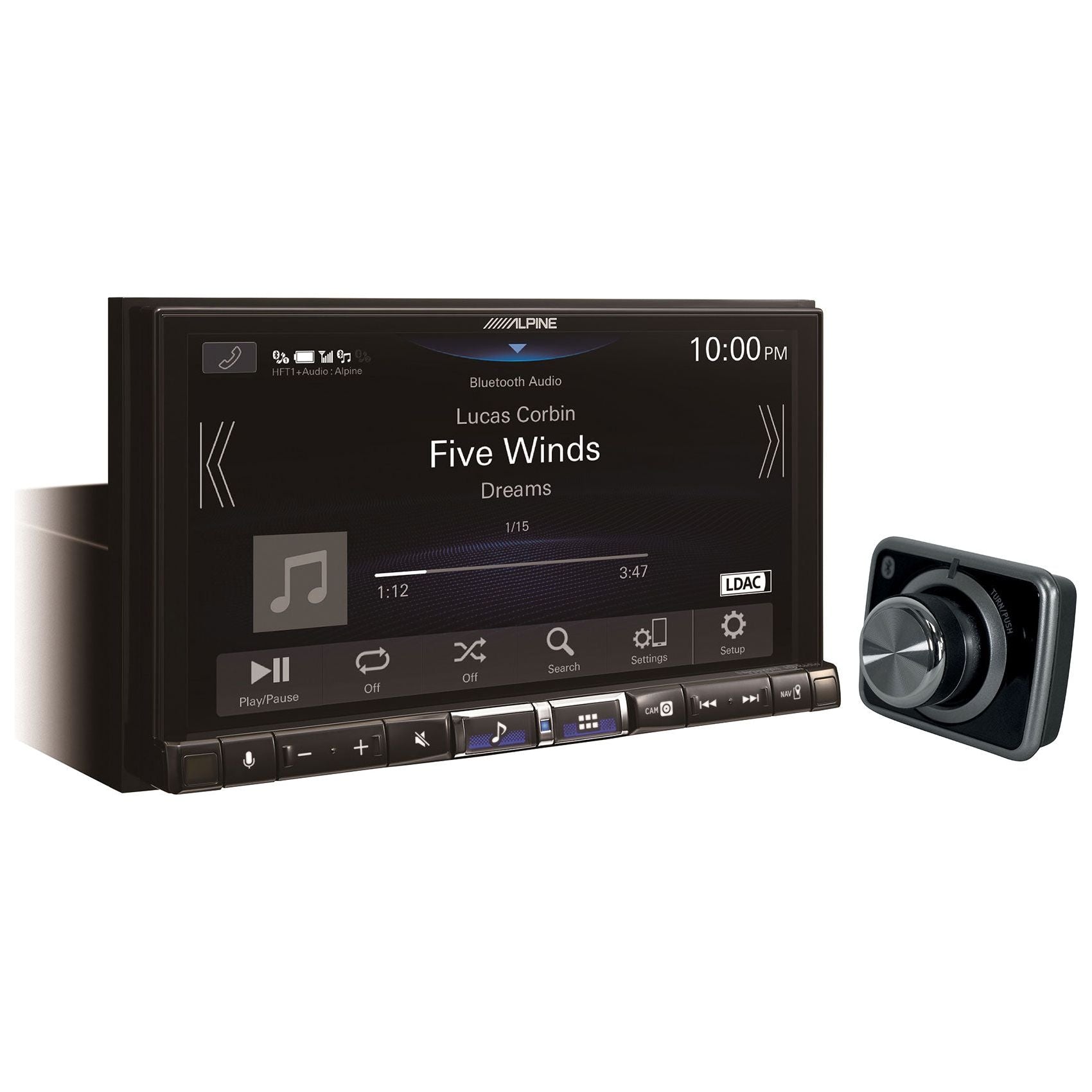 ALPINE iLX-507 7 Car Monitor Receiver w/Carplay+Android Auto+Bass Vol –  Audio Savings