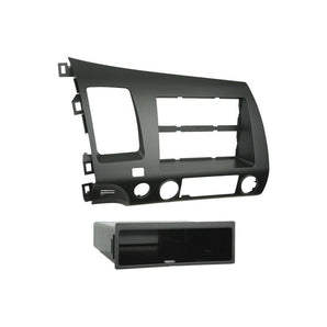 Metra 99-7871 Single DIN/Double DIN Installation Kit for 2006-2009 Honda Civic Vehicles Charcoal Grey