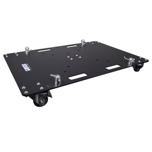 ProX XT-BP2430W Black 24x30" Rolling Base Plate for Rapid Grid Truss With Wheels