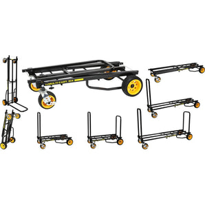 RocknRoller R14G R14 700lb Capacity DJ PA Transport Cart+Accessory+Equipment Bag