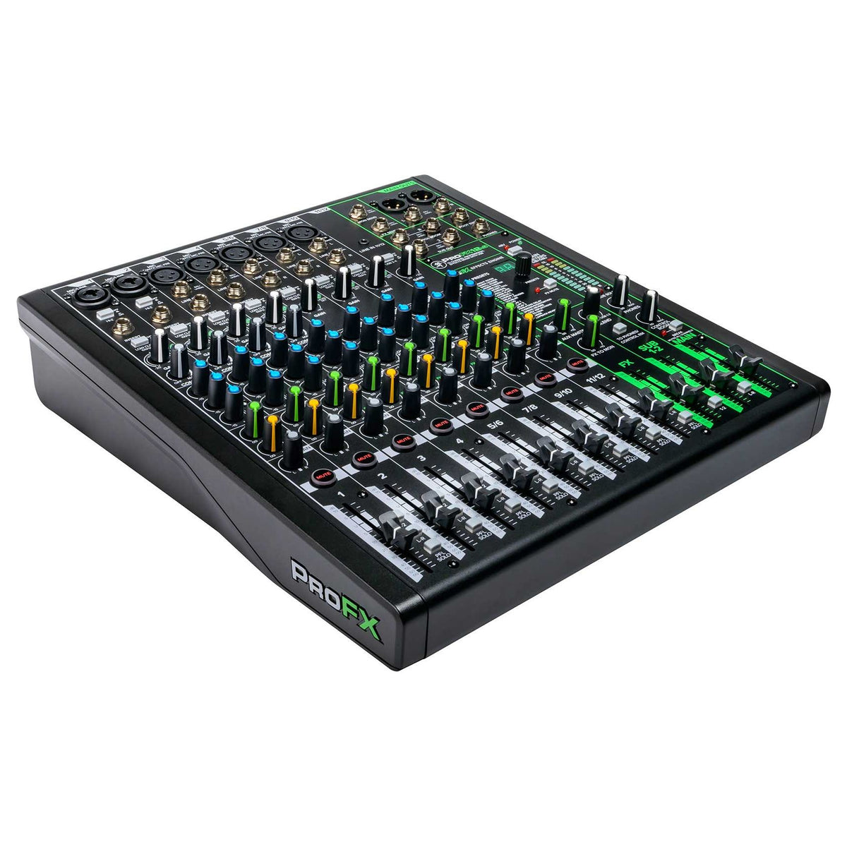 2-Person Podcast Recording Kit with ProFX12v3 Mixer and Desk Stands