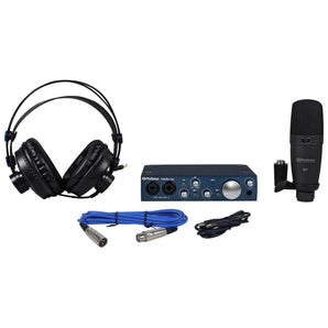 PRESONUS AudioBox Audio iTwo Interface+Mic+Headphones For Zoom Video Conference